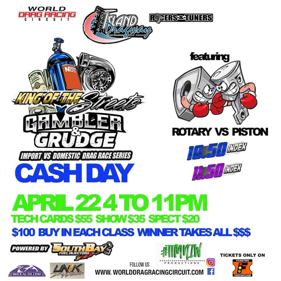 GAMBLER ISLAND CASH DAY 2024 Island Dragway   GAMBLER ISLAND CASH DAY 2024 